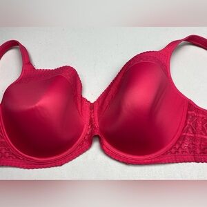 Deesse RED Lightly Lined Underwire, 42DDD *P1087